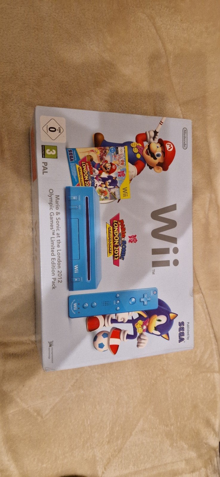 Nintendo Wii Mario & Sonic Olympische Spelen Limited Edition, Ophalen, Zo goed als nieuw, Met 1 controller