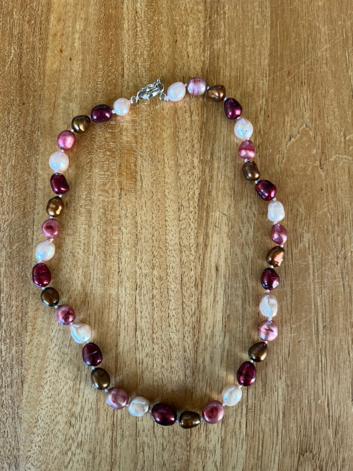 Parelketting meerkleurig, Ophalen of Verzenden, Nieuw, Overige kleuren, Overige materialen