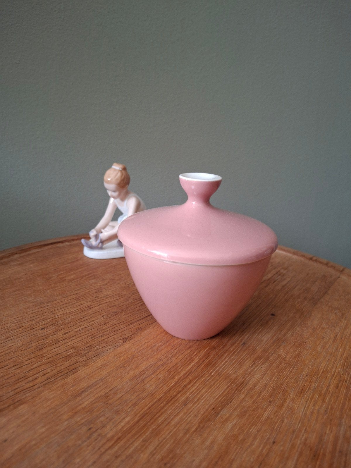 Prachtige roze pastel suikerpot van Regout, Ophalen of Verzenden