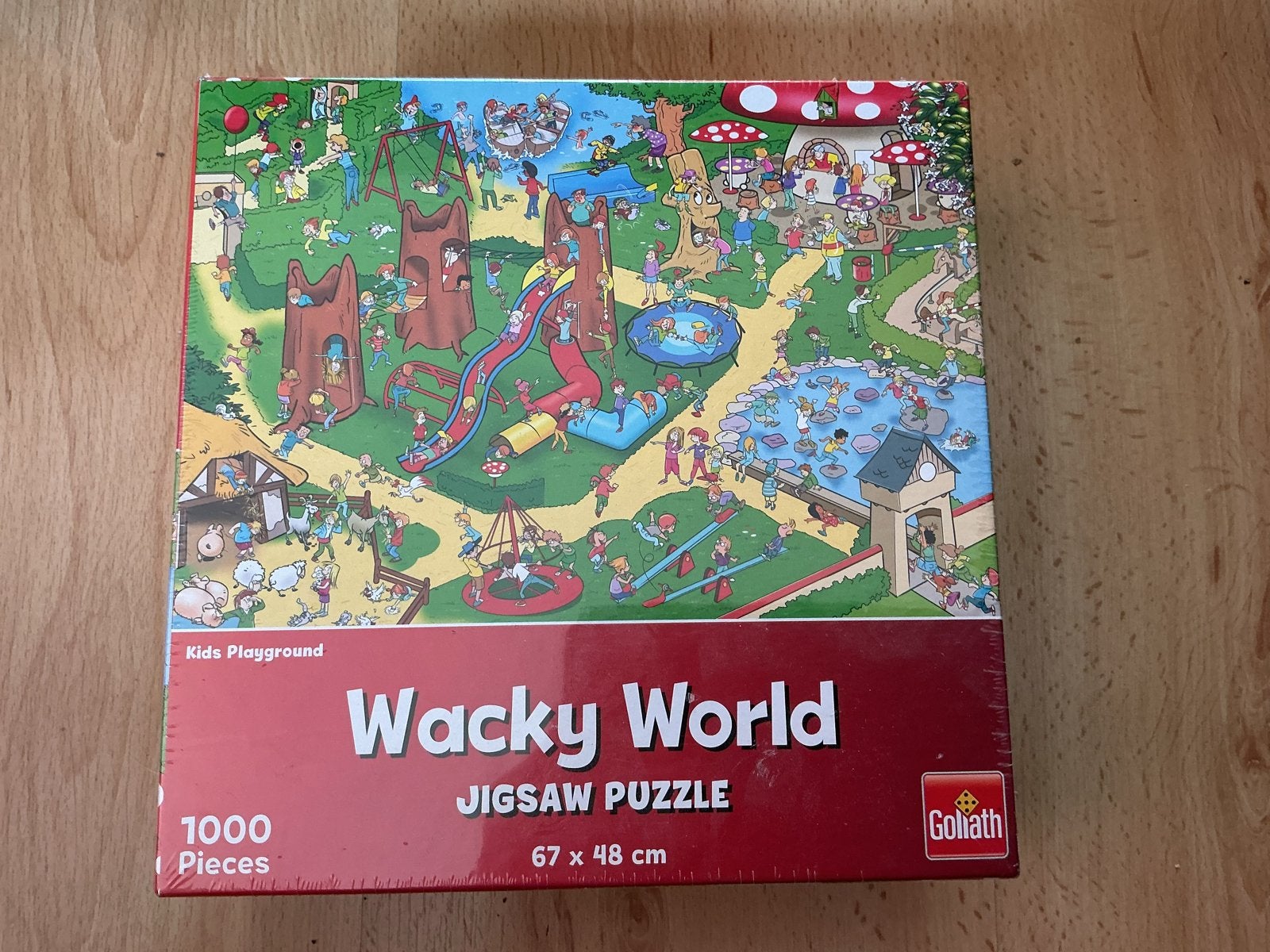 Wacky World Jigsaw Puzzle 1000 stukjes - Nieuw in verpakking, Ophalen of Verzenden, 500 t/m 1500 stukjes, Nieuw, Legpuzzel