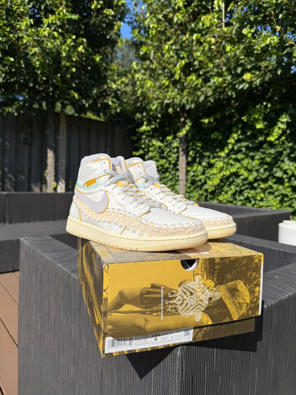 Air Jordan 1 Retro High OG SP Union LA Bephies Beauty, Kleding | Heren, Ophalen of Verzenden, Nieuw, Overige kleuren, Sneakers of Gympen