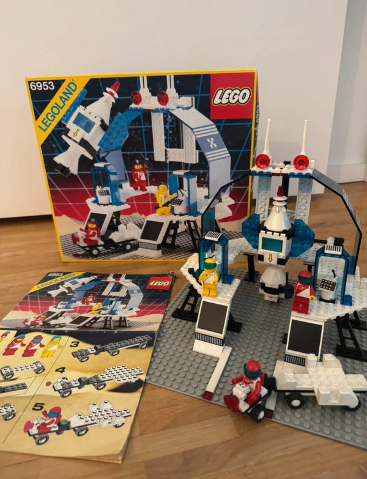 Lego 6953 Command Center compleet, mist binnendoos, Gebruikt, Overige thema's, Lego, Ophalen of Verzenden