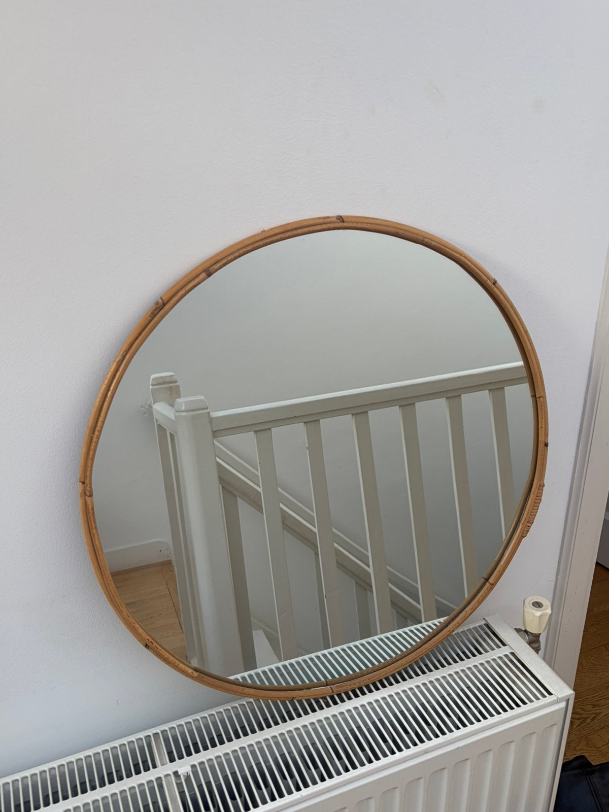 Round mirror / ronde spiegel, Ophalen, Minder dan 50 cm, Zo goed als nieuw, Minder dan 100 cm