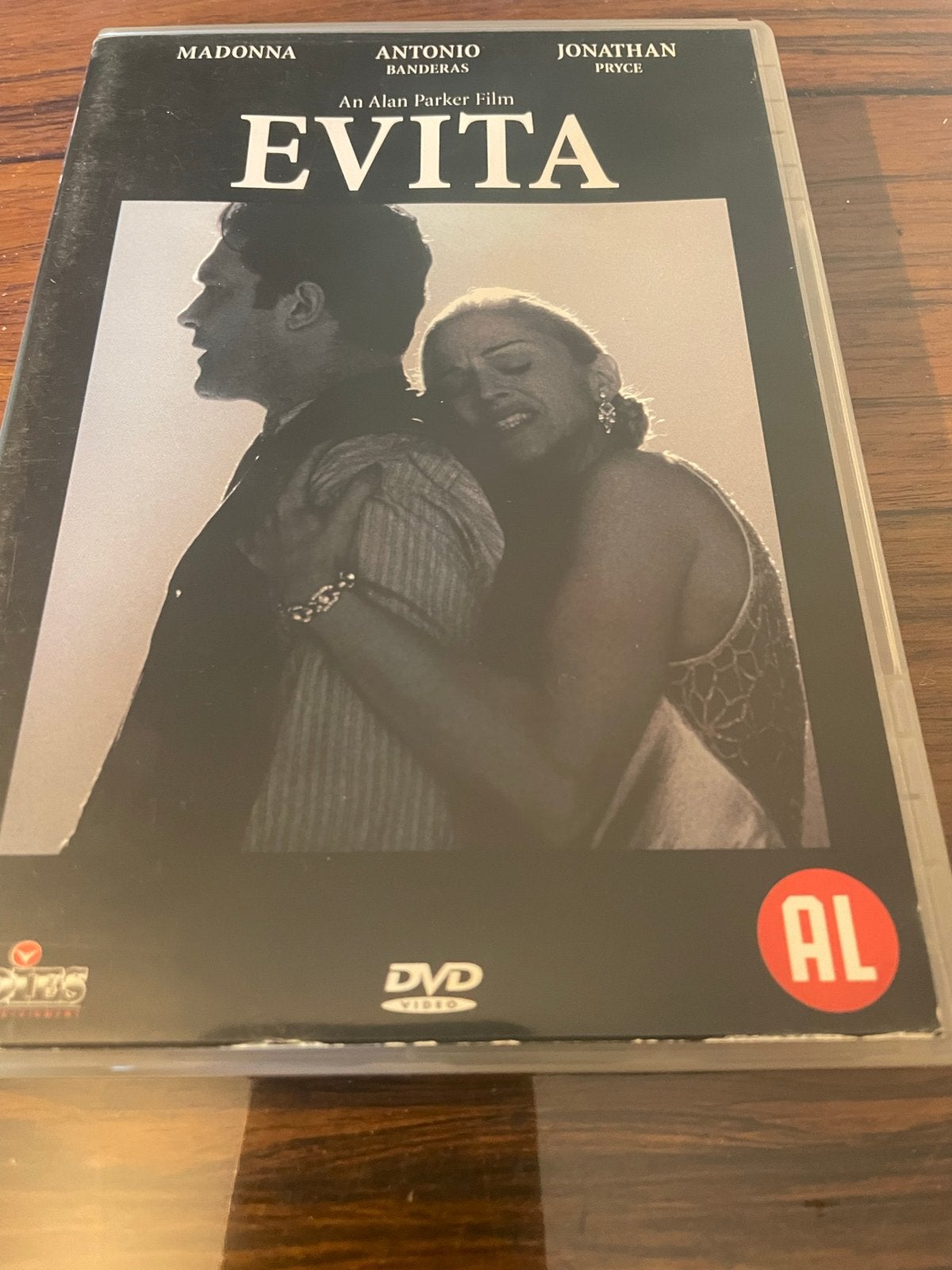 Evita DVD - Madonna, Antonio Banderas - Musical Film, Nederlands, Overige genres, Ophalen of Verzenden, Vanaf 6 jaar