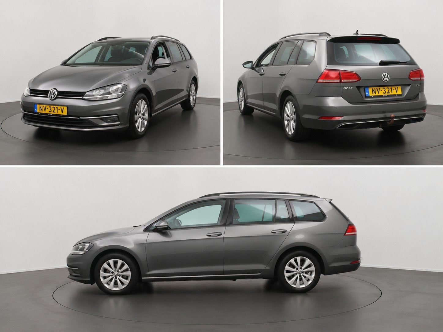 Volkswagen Golf Variant 1.0 TSI 110pk 2017 Grijs, Auto's, Voorwielaandrijving, Origineel Nederlands, Handgeschakeld, 3 cilinders