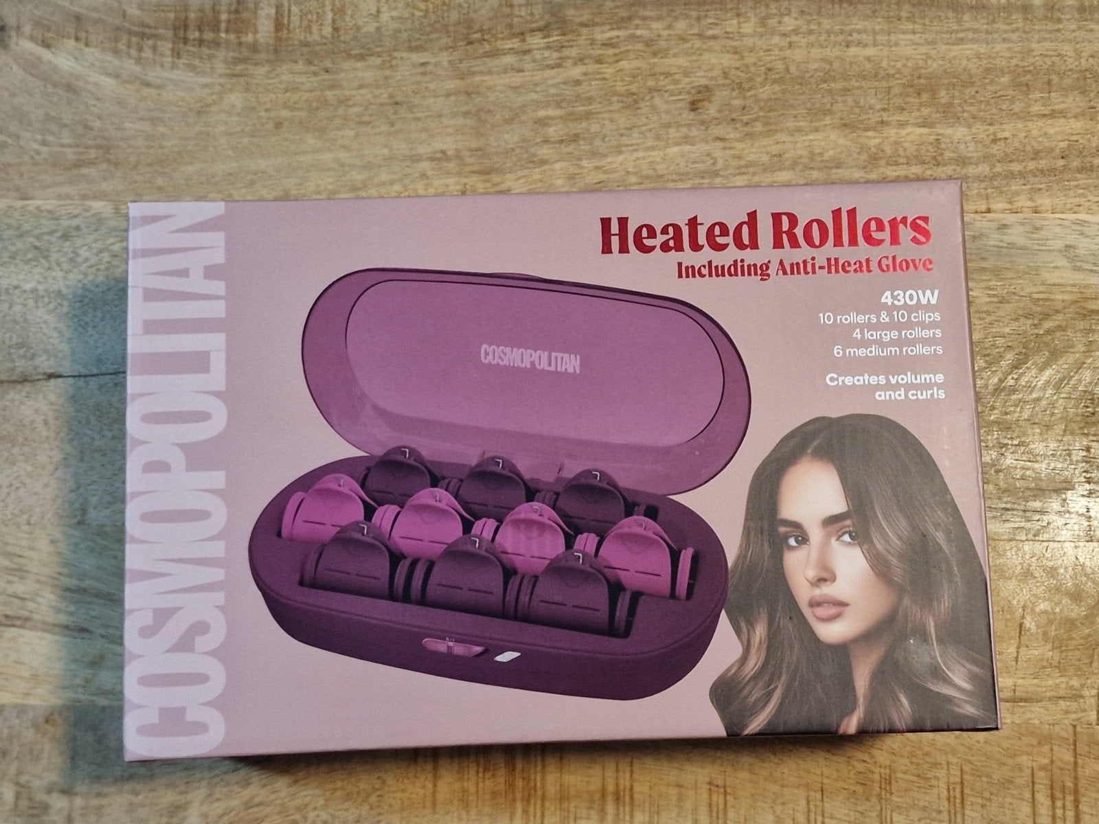 Cosmopolitan Heated Rollers - Nieuw in doos, Ophalen, Zo goed als nieuw, Krultang of Stijltang