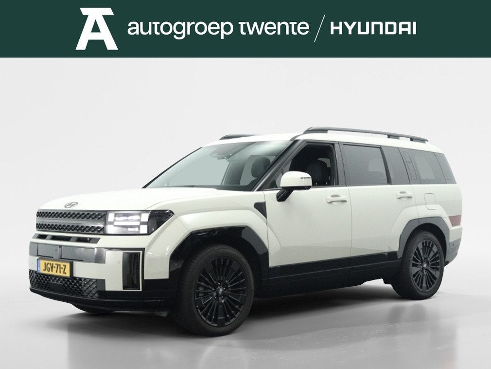 Hyundai Santa Fe 1.6 T-GDI PHEV Black Line | 7-zits | 360 ca, Auto's, Hyundai, 12 maanden, Gebruikt, 4 cilinders, 2065 kg