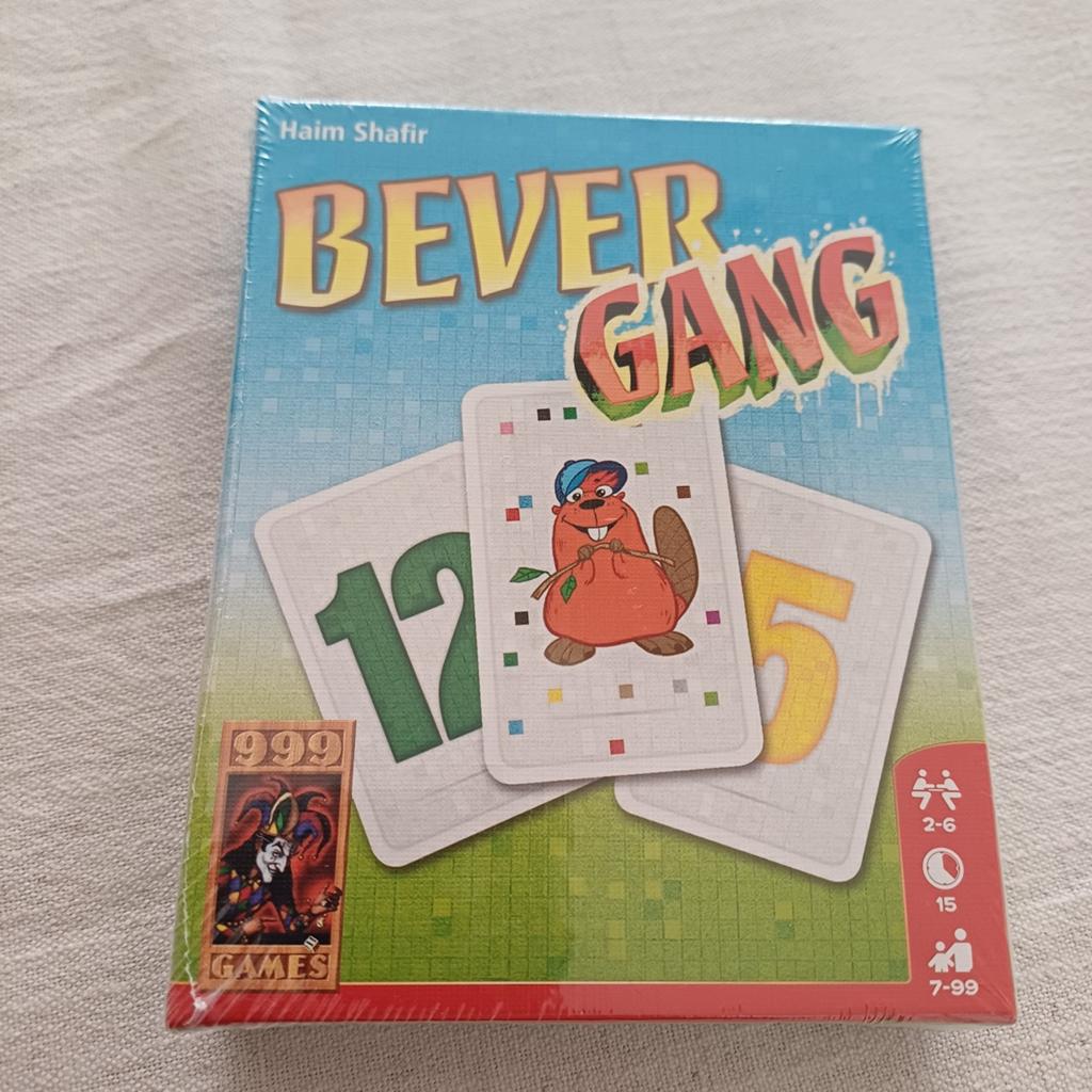 Bever Gang Kaartspel - Nieuw in Verpakking, Hobby en Vrije tijd, Gezelschapsspellen | Kaartspellen, Vijf spelers of meer, Ophalen of Verzenden