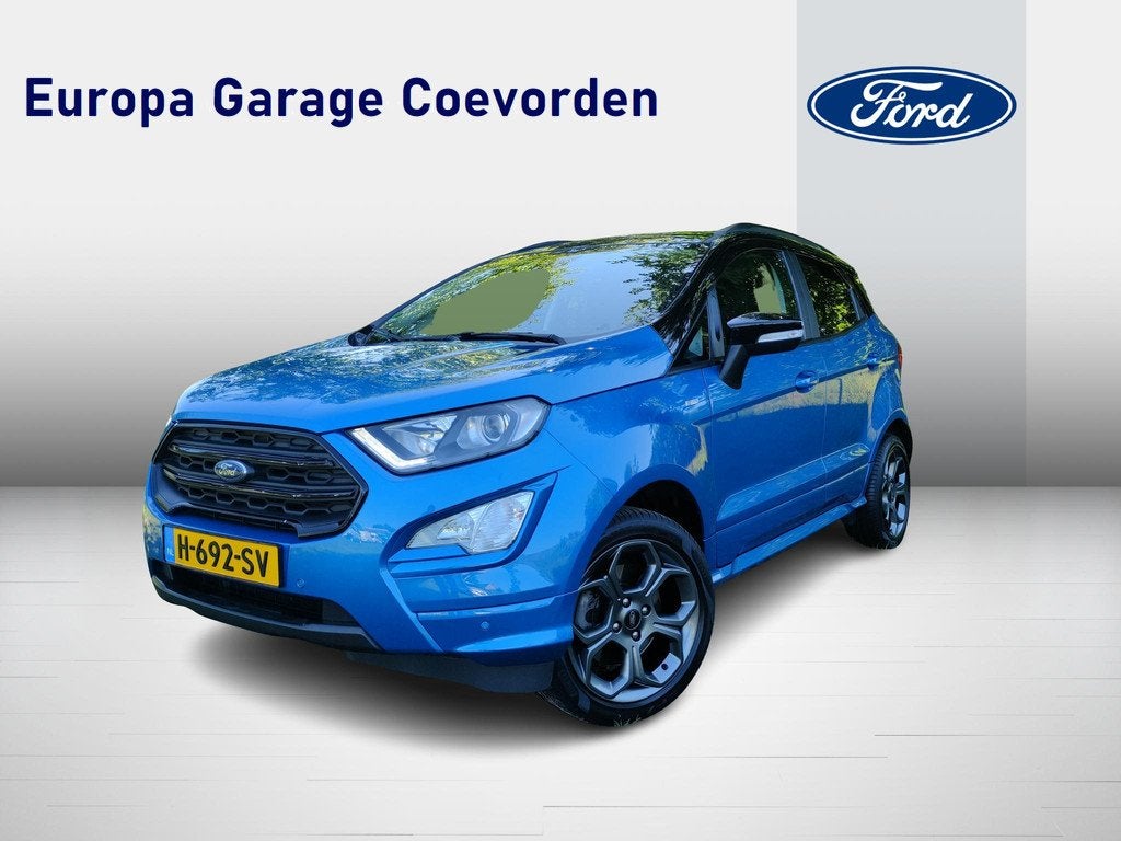 Ford EcoSport 1.0 EB ST-Line 125PK | CRUISE | CLIMA | NAVI |, Voorwielaandrijving, 125 pk, Gebruikt, Euro 6