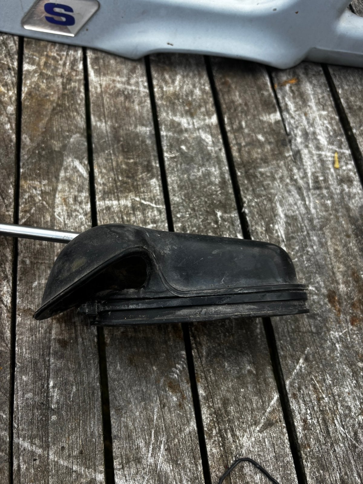 Piaggio skr carterkap rubber, Ophalen of Verzenden, Zo goed als nieuw