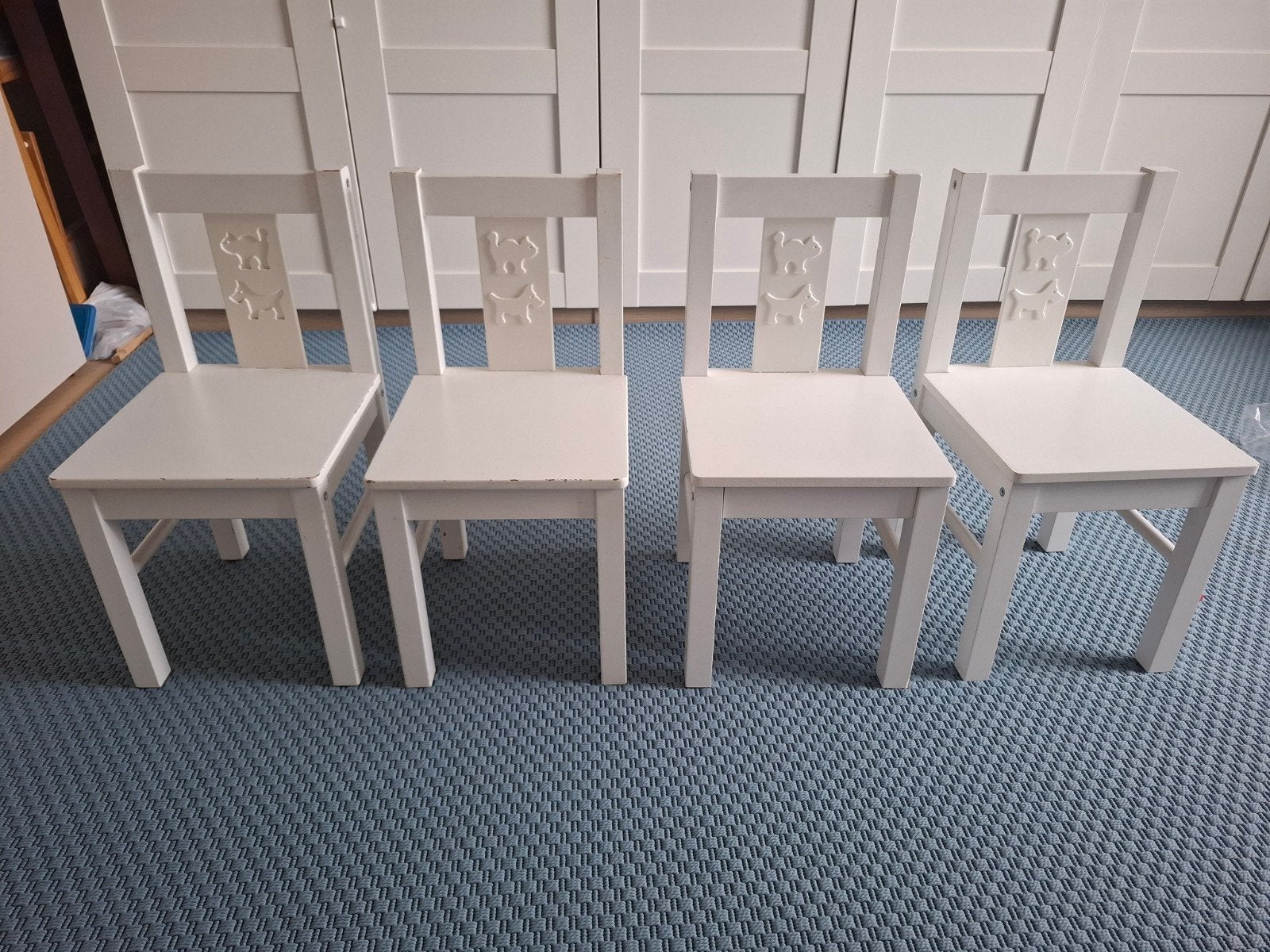 4 stoeltjes Kritter Ikea, Ophalen, Gebruikt, Stoel(en)