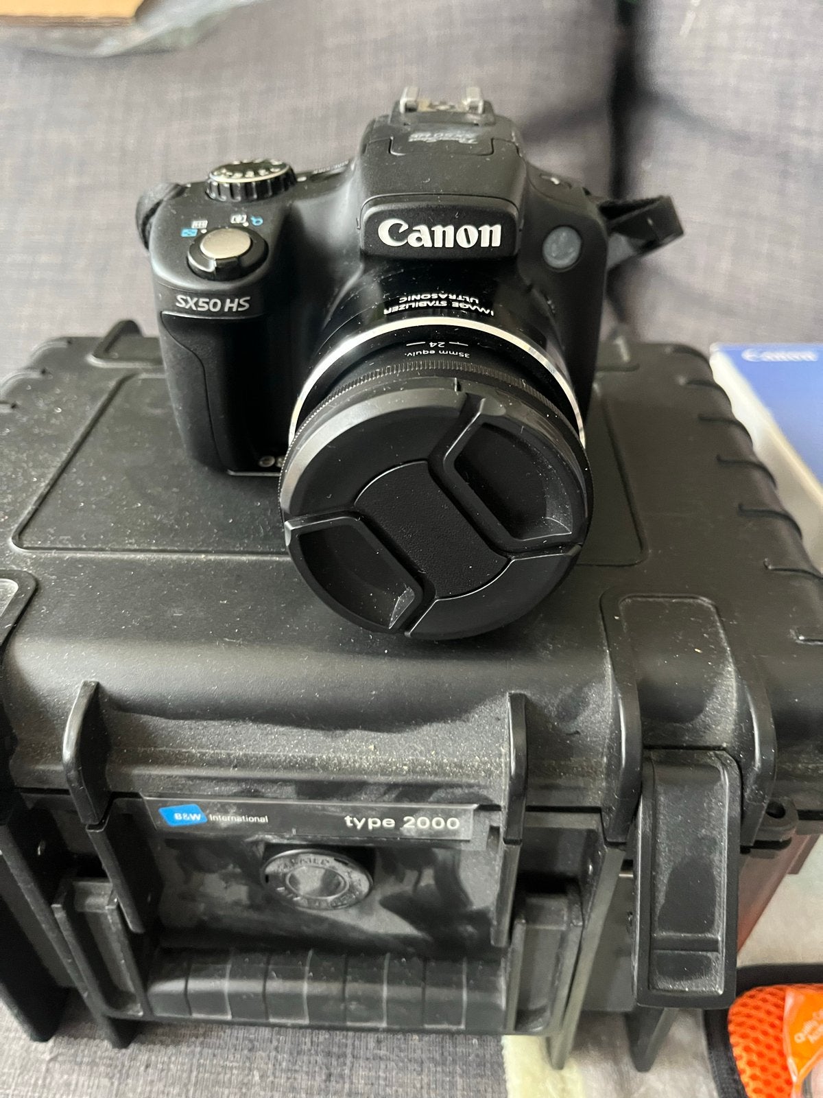 Canon PowerShot SX50 HS Bridgecamera met accessoires, Ophalen, Canon, Beeldstabilisatie, Zo goed als nieuw