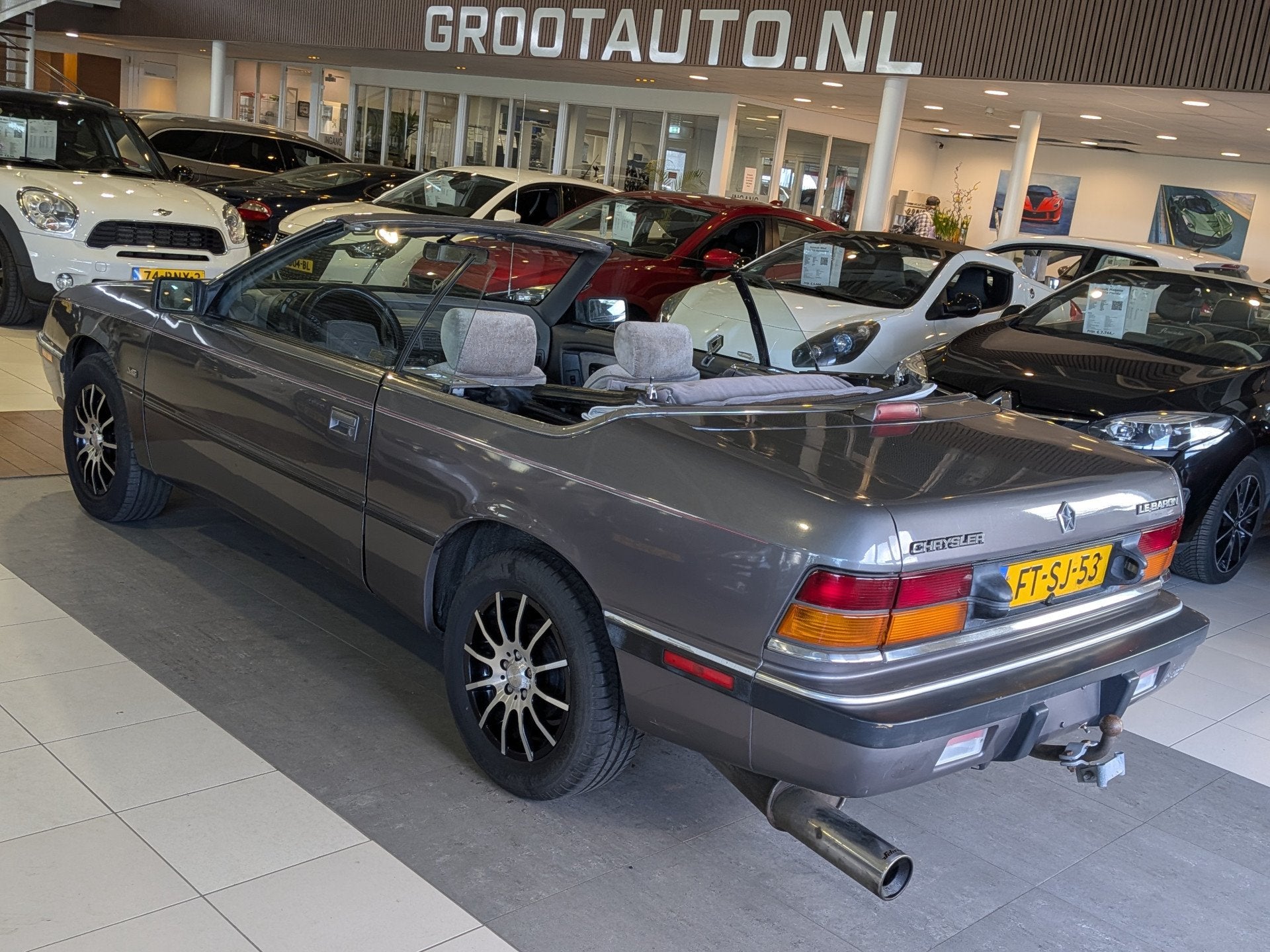 Chrysler Le-Baron 3.0i V6 Convertible Automaat Airco, Stuurb, foto 3