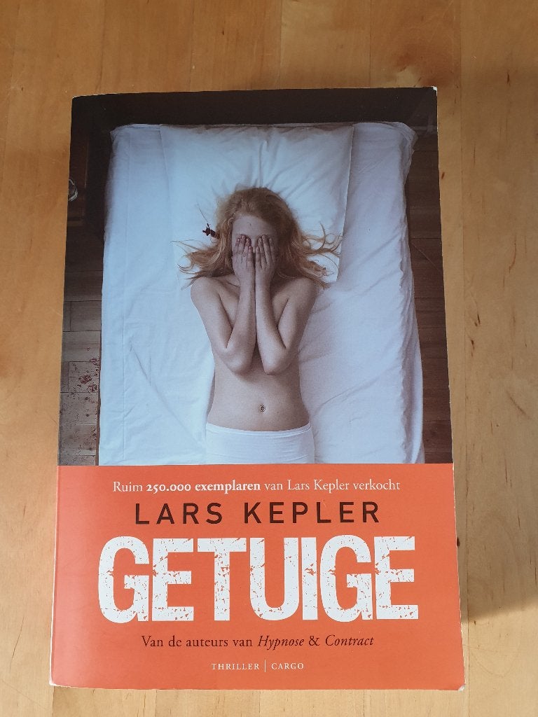 GETUIGE  van  Lars  Kepler, Boeken, Thrillers, Ophalen of Verzenden, Zo goed als nieuw