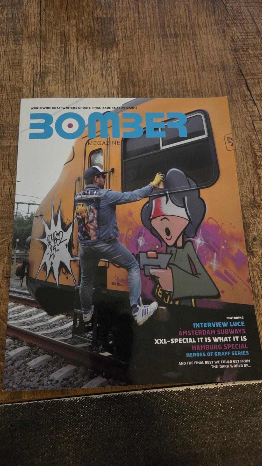Bomber Magazine - Worldwide Graffwriters Update final issue, Boeken, Ophalen, Zo goed als nieuw, Overige typen