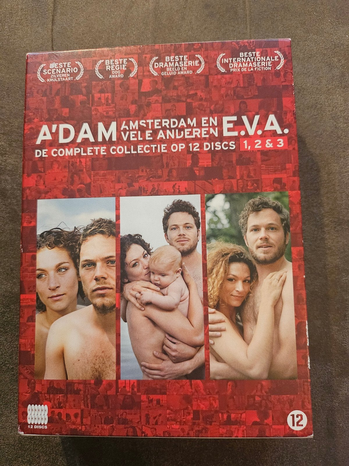 A'DAM - E.V.A. De complete collectie (seizoen 1, 2 & 3), Seizoen 1, Nieuw in verpakking, Drama, Nederlands