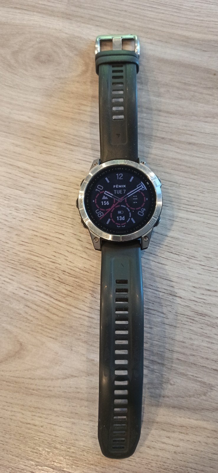 Garmin Fenix 7 Sapphire 47mm - Uitstekende staat, Ophalen of Verzenden