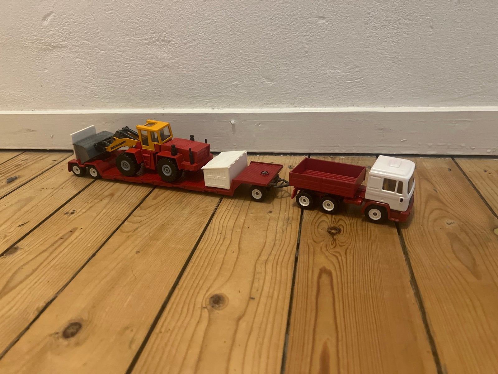 Siku M.A.N. Dieplader met shovel, Ophalen of Verzenden, Nieuw, Bus of Vrachtwagen, SIKU