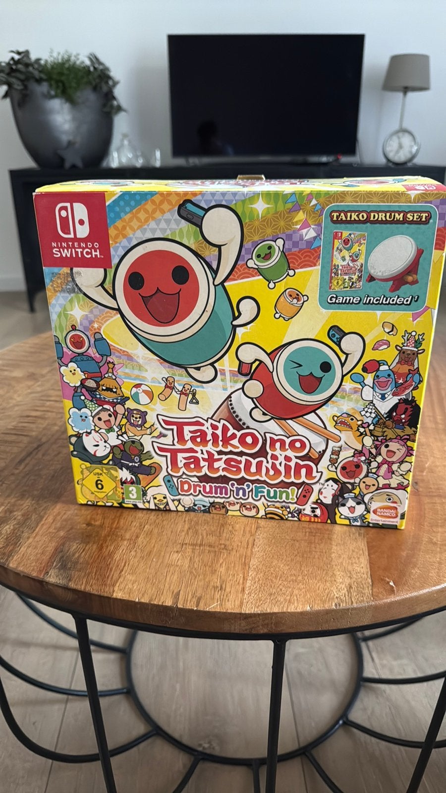Taiko no Tatsujin drum n fun compleet nooit gebruikt, Ophalen, Zo goed als nieuw, Zonder controller, Switch Original