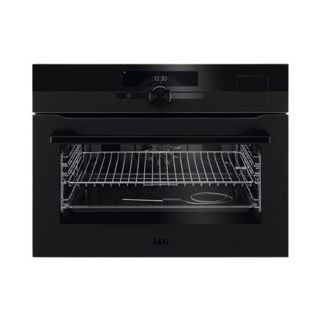 AEG inbouw hetelucht en Stoomoven KSK99830, Ophalen, Hete lucht, AEG, Zo goed als nieuw