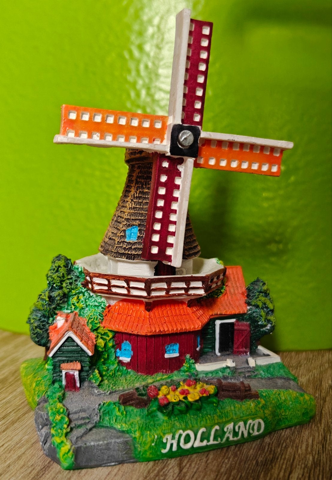 Miniatuur windmolen, Hobby en Vrije tijd, Modeltreinen | N-Spoor, Ophalen of Verzenden, Zo goed als nieuw, Brug, Tunnel of Gebouw