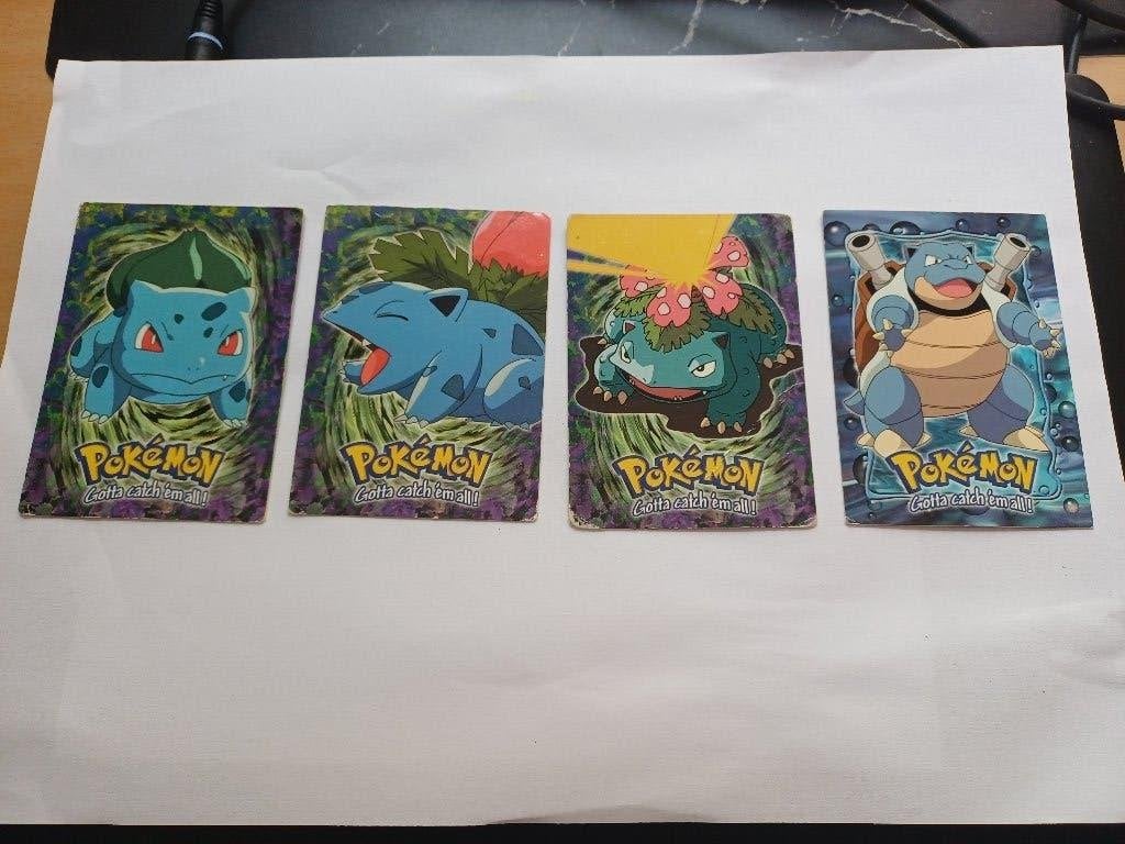 Pokémon Stage 1,2,3 Topps kaarten Vintage los/ set, Verzenden, Zo goed als nieuw, Meerdere kaarten