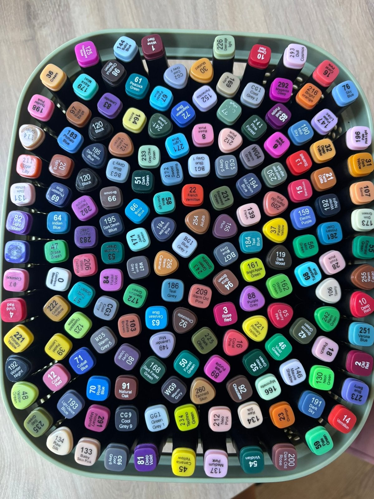 Twinmarker alcohol markers 170st, Ophalen, Zo goed als nieuw, Potlood of Stift