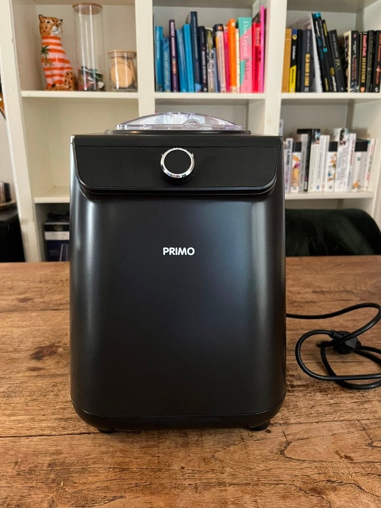 Primo PR404IM IJsmachine - Zwart, 1.2L, Witgoed en Apparatuur, Ophalen, 3 kookzones of minder, Zo goed als nieuw, Vrijstaand