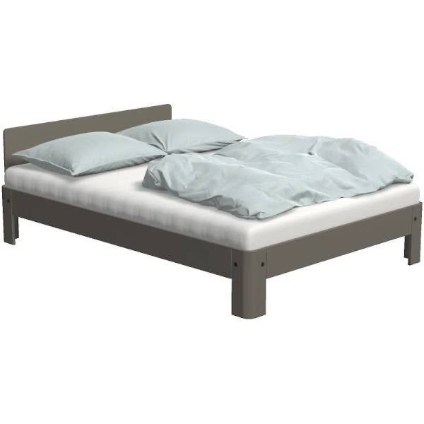 Auping Auronde twijfelaar - 140 cm breed - grijs, Ophalen, Gebruikt, 140 cm, Twijfelaar
