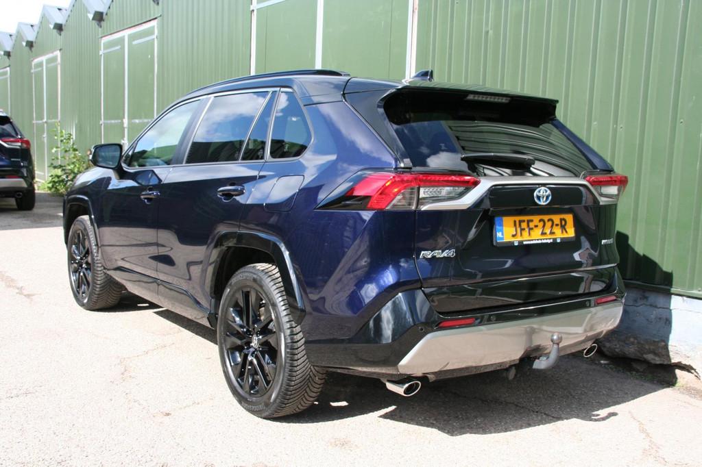 Toyota RAV4 2.5 Hybrid Style BI-TONE, TREKHAAK, NAVIGATIE, H, Gebruikt, 4 cilinders, 2487 cc, Blauw