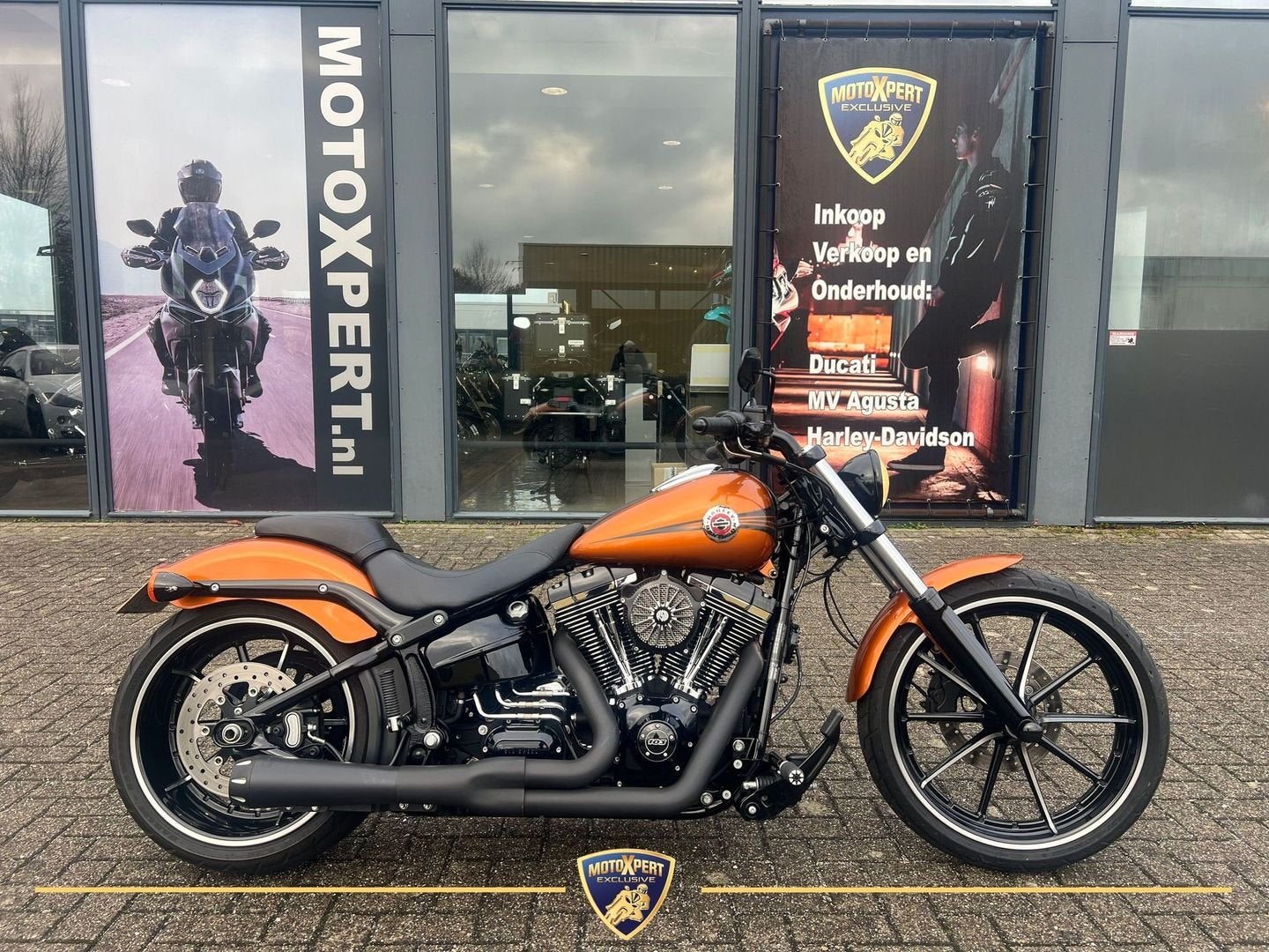 HARLEY-DAVIDSON BREAKOUT FXSB (2013) ABS | BLACKED-OUT | BTW, Motoren, Motoren | Harley-Davidson, 2 cilinders, 1690 cc, HARLEY-DAVIDSON
