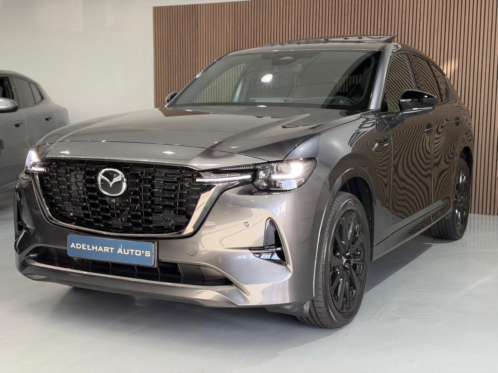Mazda CX-60 2.5 e-SkyActiv PHEV Homura Plus 328 PK Nieuw / P, Auto's, Automaat, 4 cilinders, Verwarmde buitenspiegels, Bedrijf