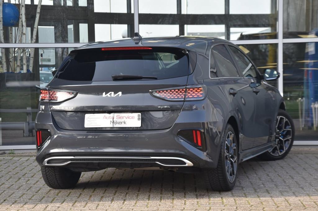 Kia Ceed 1.6 T-GDi GT Aut. Leder Nav. Led Camera Pdc Voll, 15 km/l, Gebruikt, 4 cilinders, Bedrijf