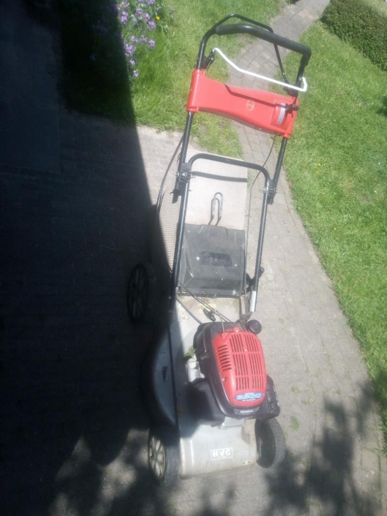 HVC GT 53SH met Honda motor(en) voor onderdelen., Ophalen, Cirkelmaaier, Honda, Gebruikt