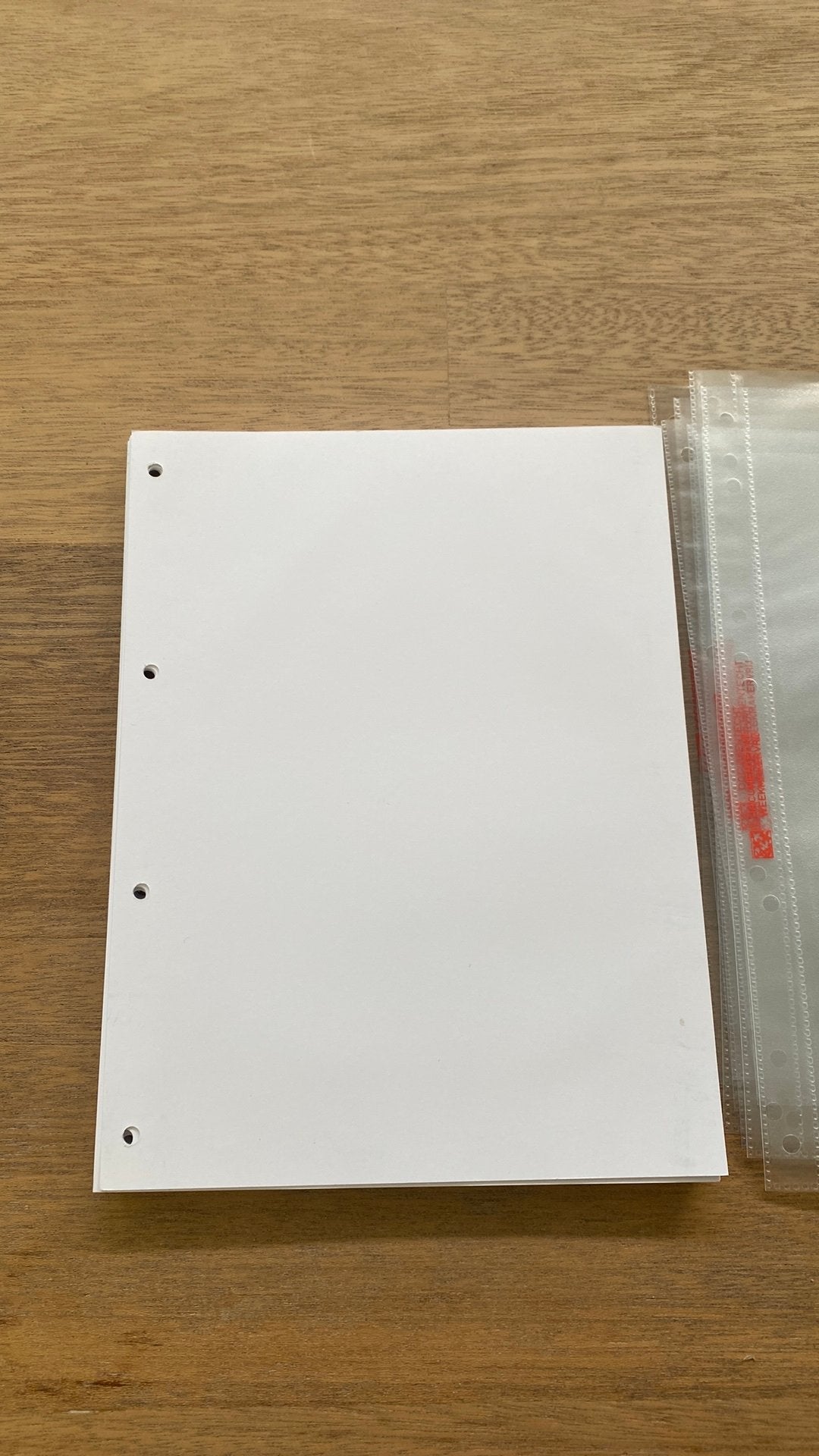 Transparante postzegelmapjes sheets insteek mappen, Ophalen of Verzenden
