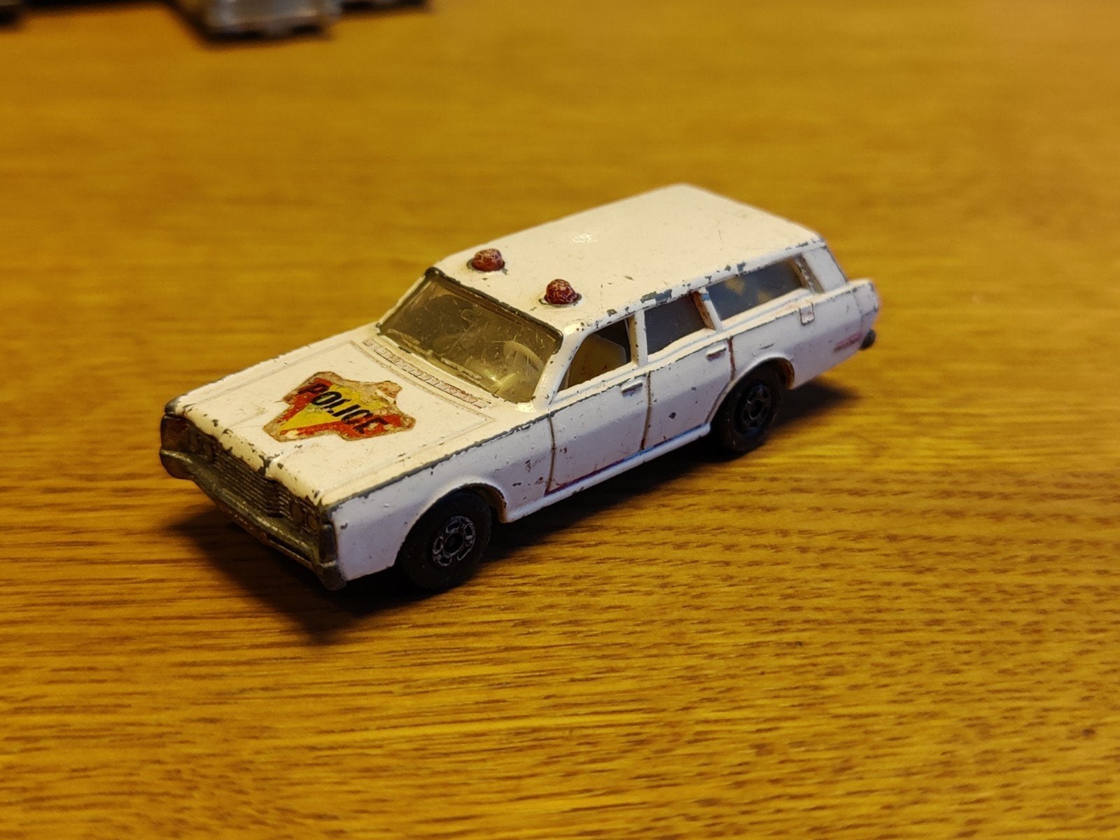 Matchbox Mercury Police Car, Ophalen of Verzenden, Zo goed als nieuw, Auto