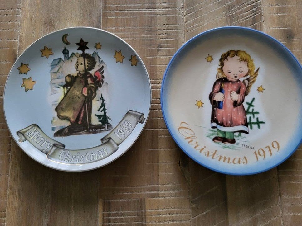 kerst wandborden 1979 1989, Ophalen of Verzenden