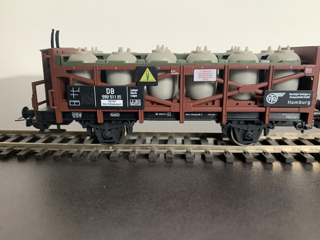 Piko Säuretopfwagen DB en DR, Ep. III (54250, 54253 enz), Gelijkstroom, Wagon, Zo goed als nieuw, Analoog