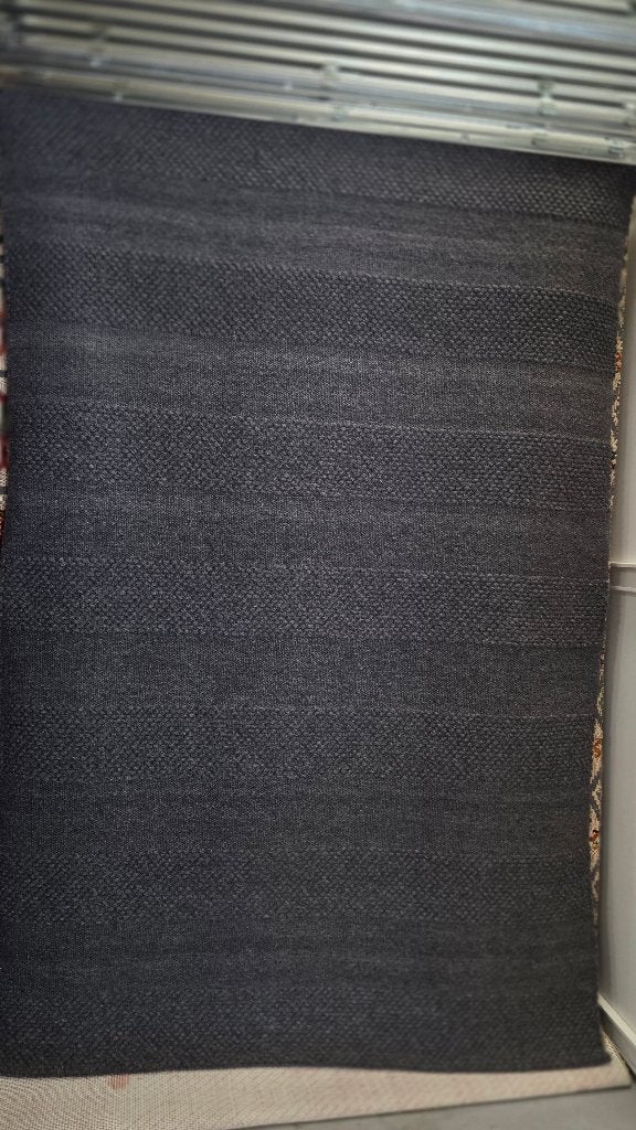 karpet, Ophalen, 150 tot 200 cm, Grijs, Rechthoekig