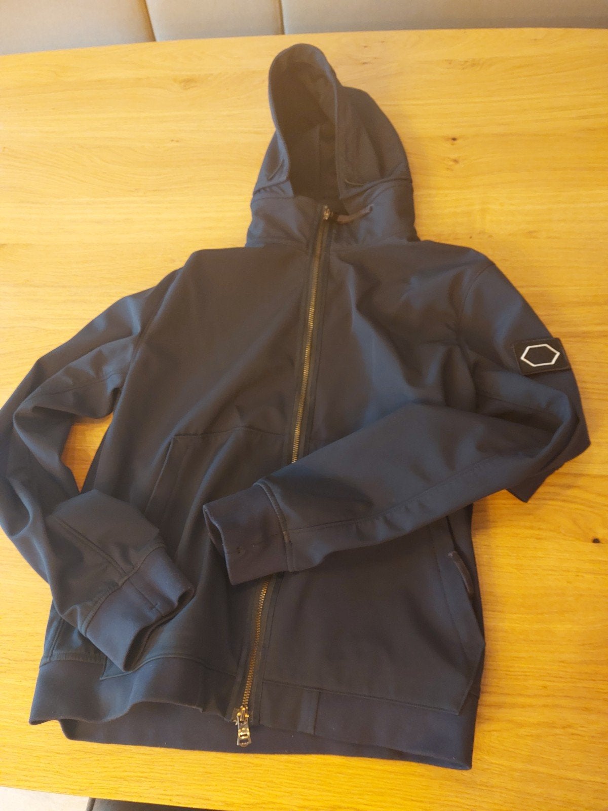 Hox softshell jas donder blauw puber 175 cm, Ophalen, Hox, Gedragen, Maat 48/50 (M)