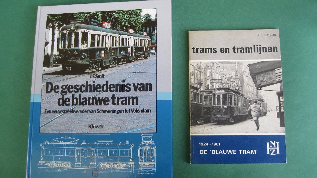 2 boeken Blauwe tram, Ophalen of Verzenden, Zo goed als nieuw, Tram