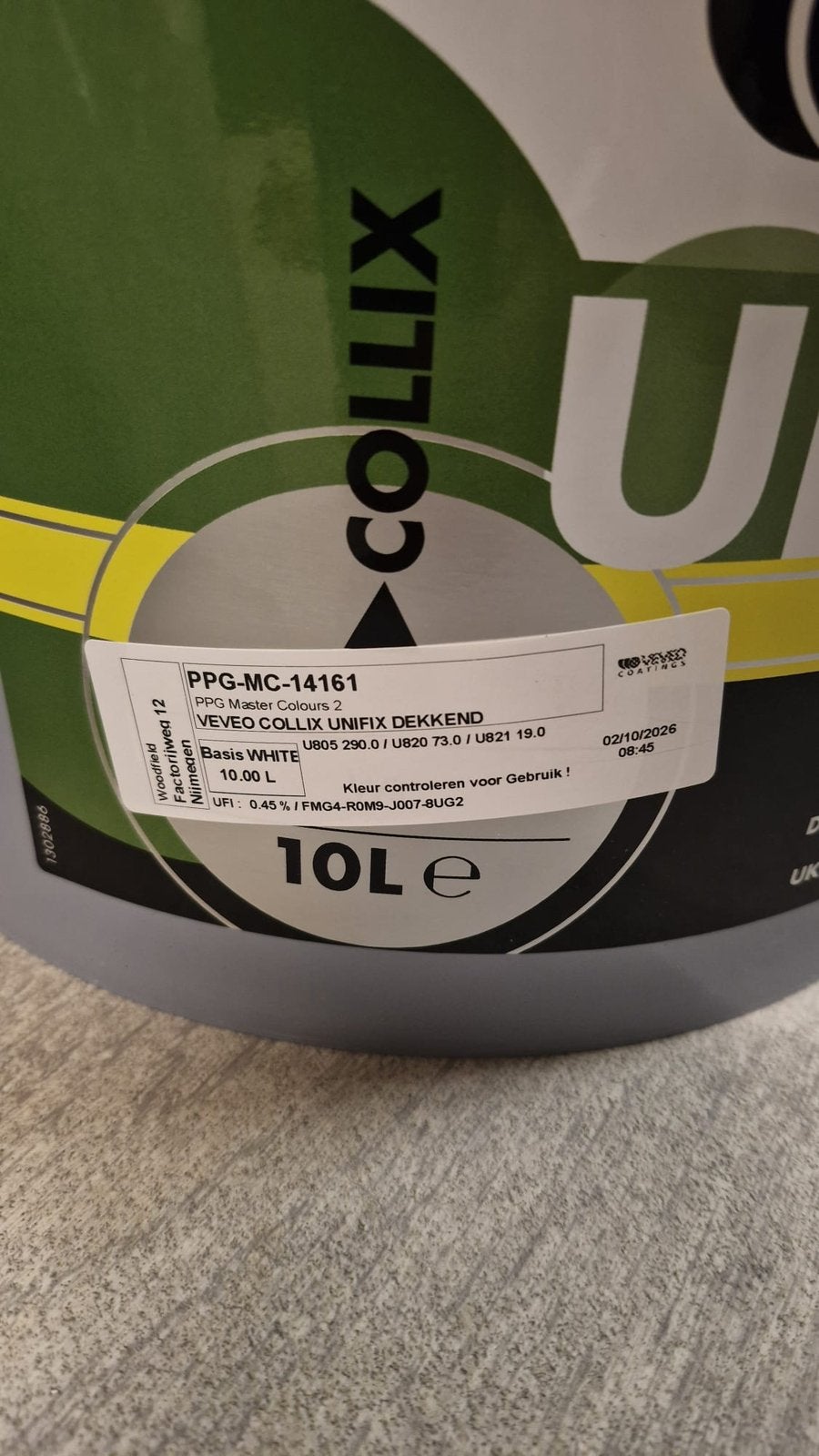 VEVEO UNIFIX DEKKEND Primer - 10L - Spring Dune nu, 5 tot 10 liter, Beige, Nieuw, Ophalen of Verzenden