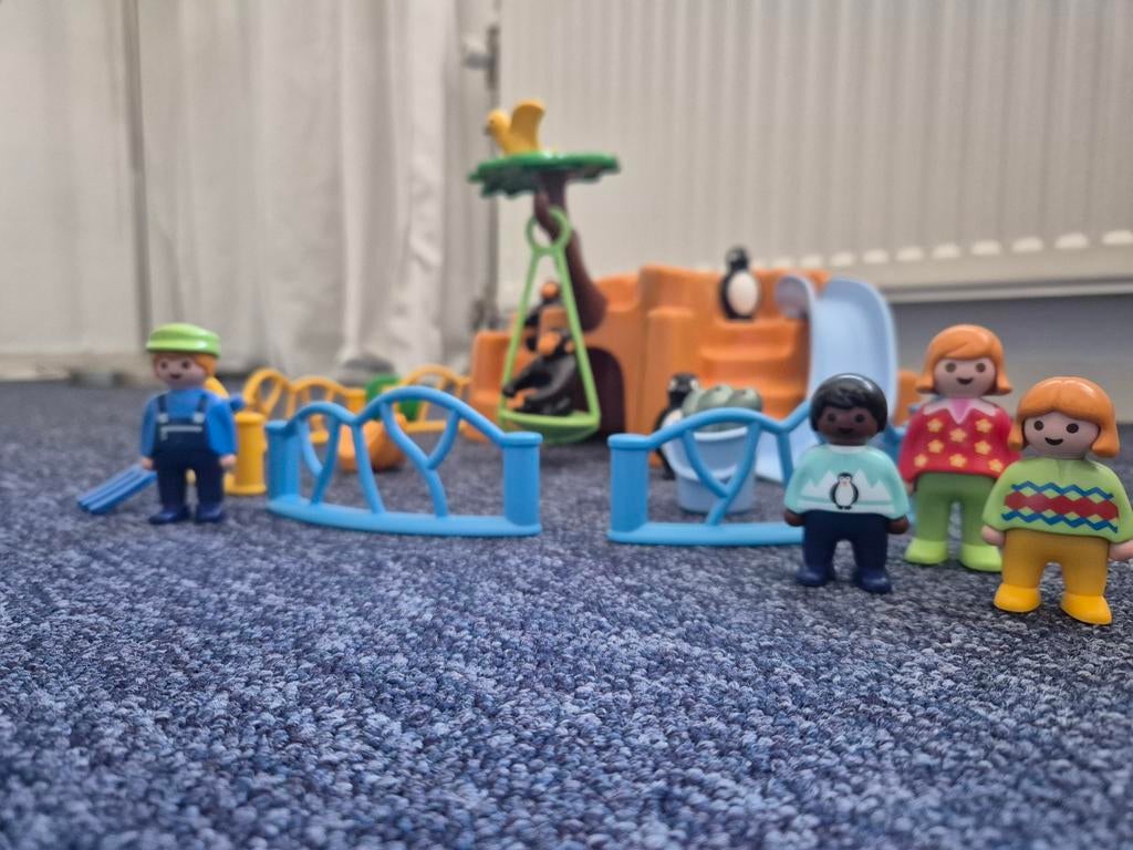 Playmobil 123 Dierenpark - Zo goed als nieuw, Kinderen en Baby's, Speelgoed | Playmobil, Ophalen of Verzenden, Zo goed als nieuw