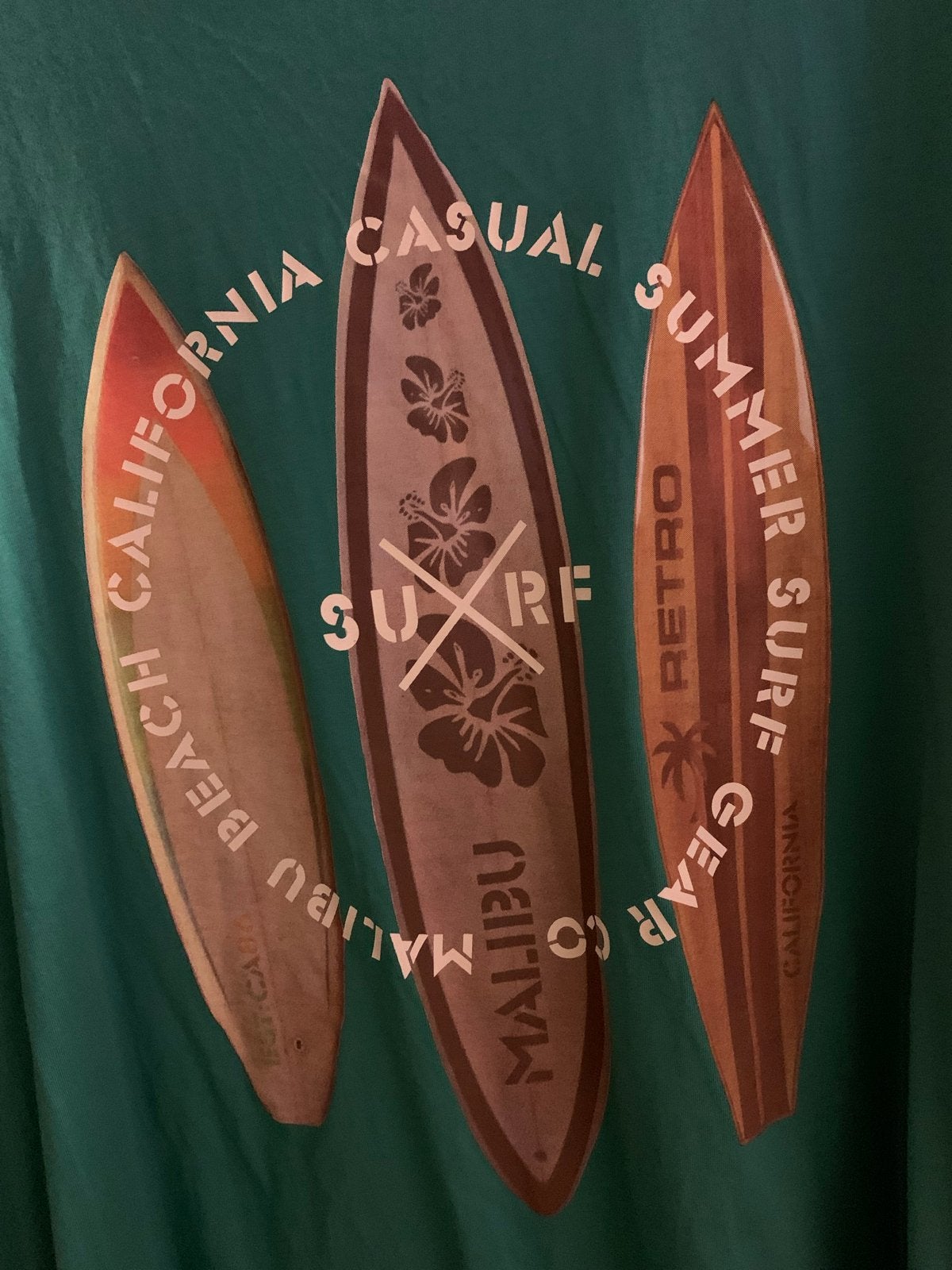 Nieuw Heren T-shirt met surfplank print - Bonprix, Kleding | Heren, Ophalen of Verzenden, Nieuw, Overige maten, Groen
