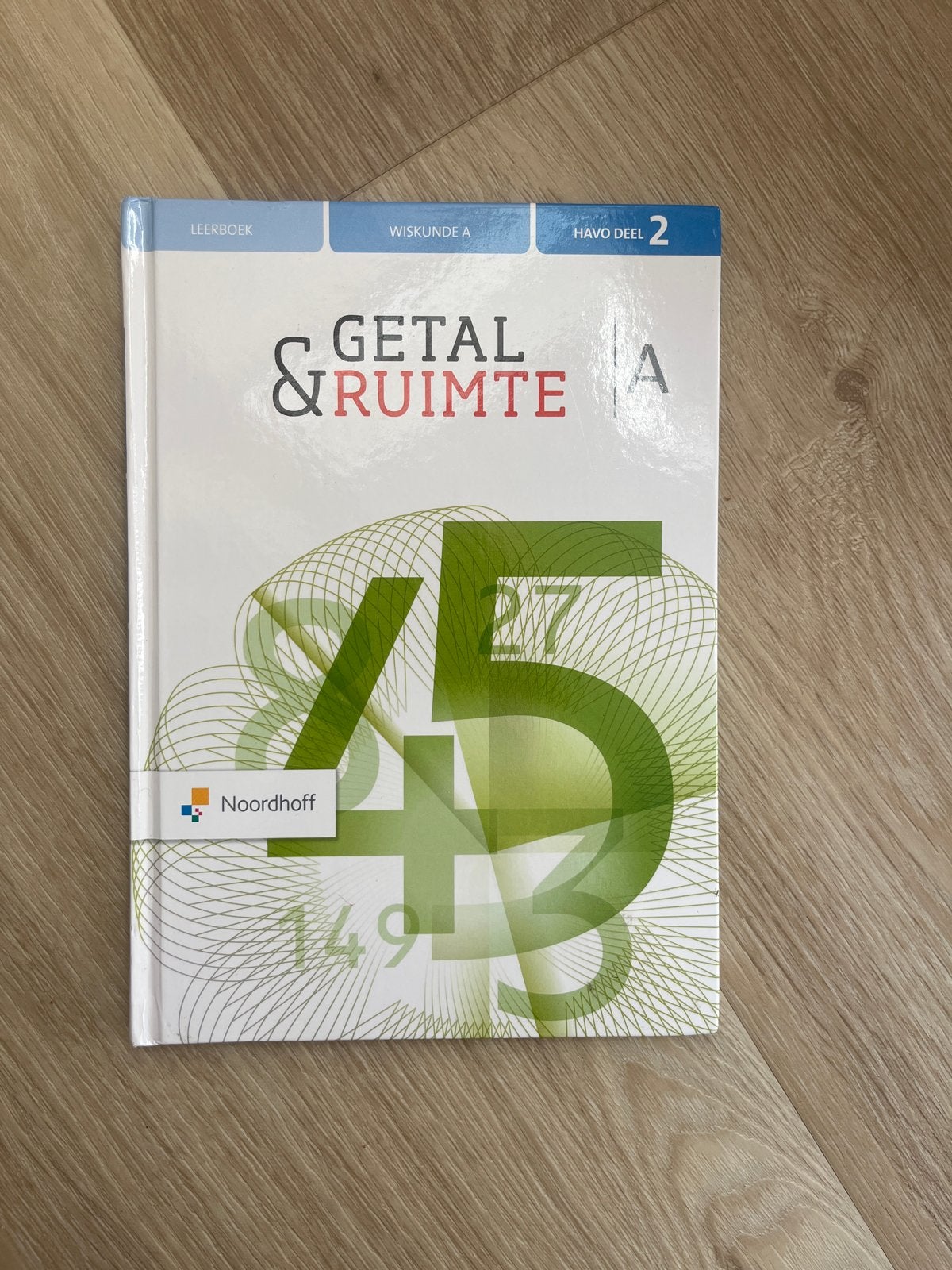 Getal & Ruimte A HAVO deel 2 Wiskunde A Leerboek, Boeken, Ophalen of Verzenden, Gelezen, HAVO, Wiskunde A
