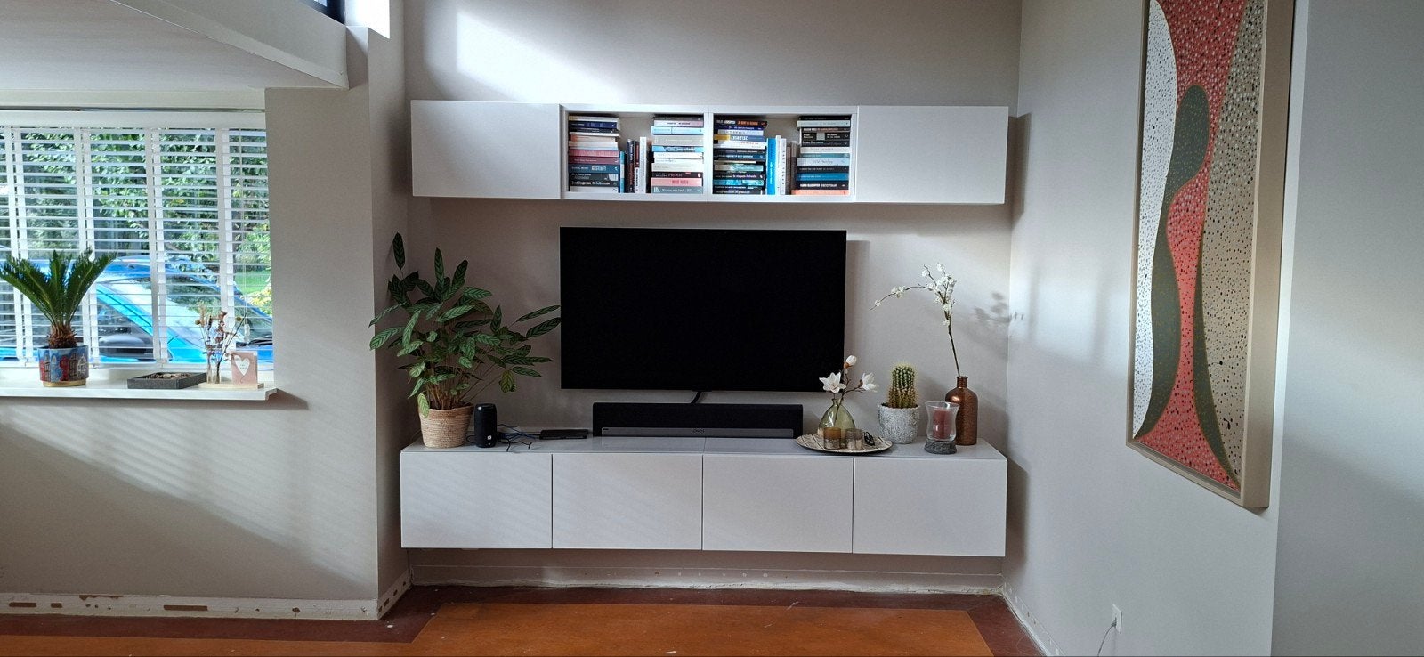 6 Ikea Besta Lappviken deurfrontjes hoogglans wit 60x38 cm, Almere