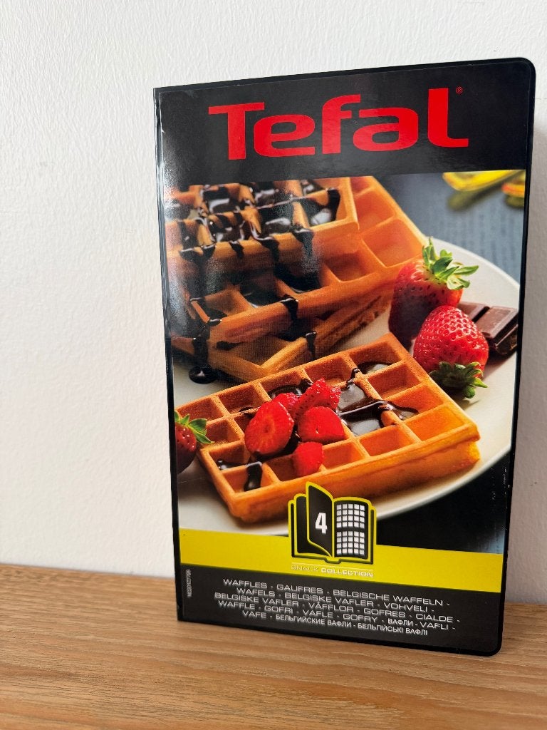 Nieuwe Tefal Snack Collection nr 4 Belgische wafels platen, Verzenden, Uitneembare platen, Nieuw