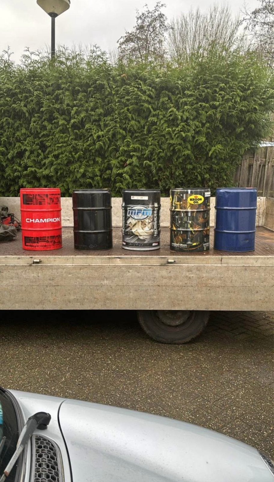 Brandtonnen,vuurvaten ,drums,,bbq,vuurhaarden,prullenbak, Ophalen of Verzenden, Gebruikt, Vuurton