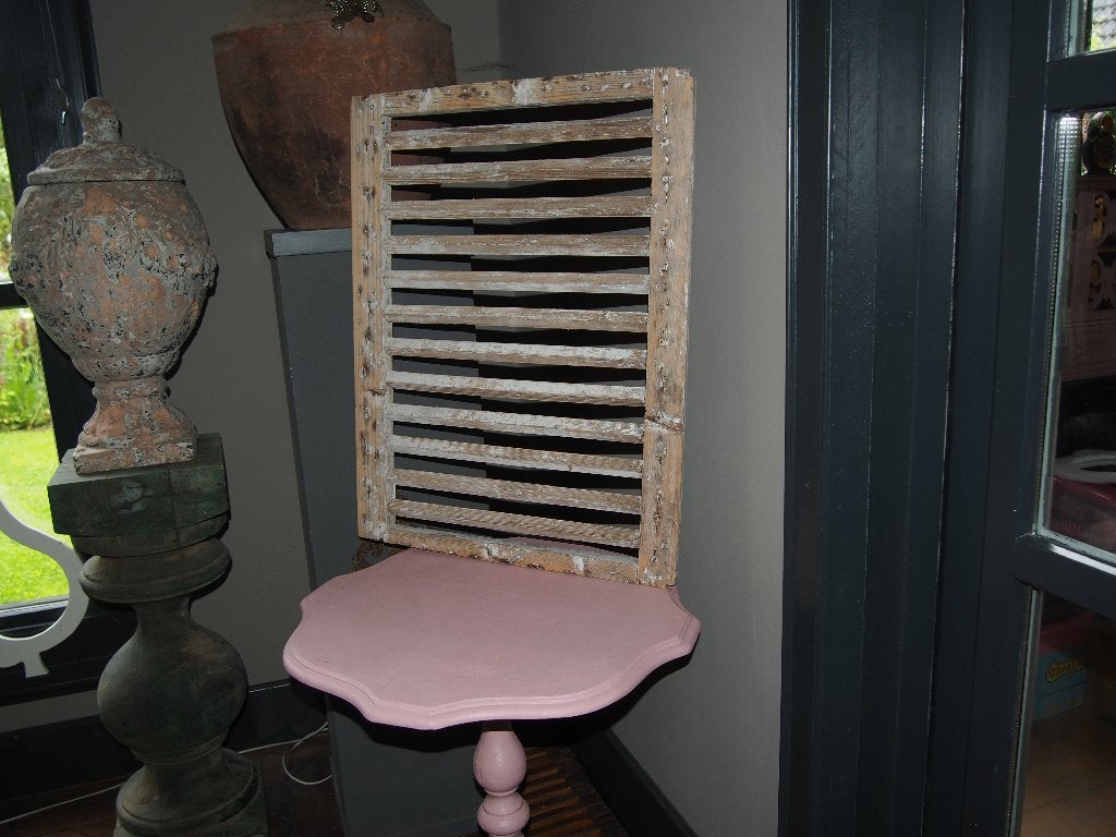 Oude Houten Decoratie Luik - 66x51 cm, Antiek en Kunst, Curiosa en Brocante, Ophalen