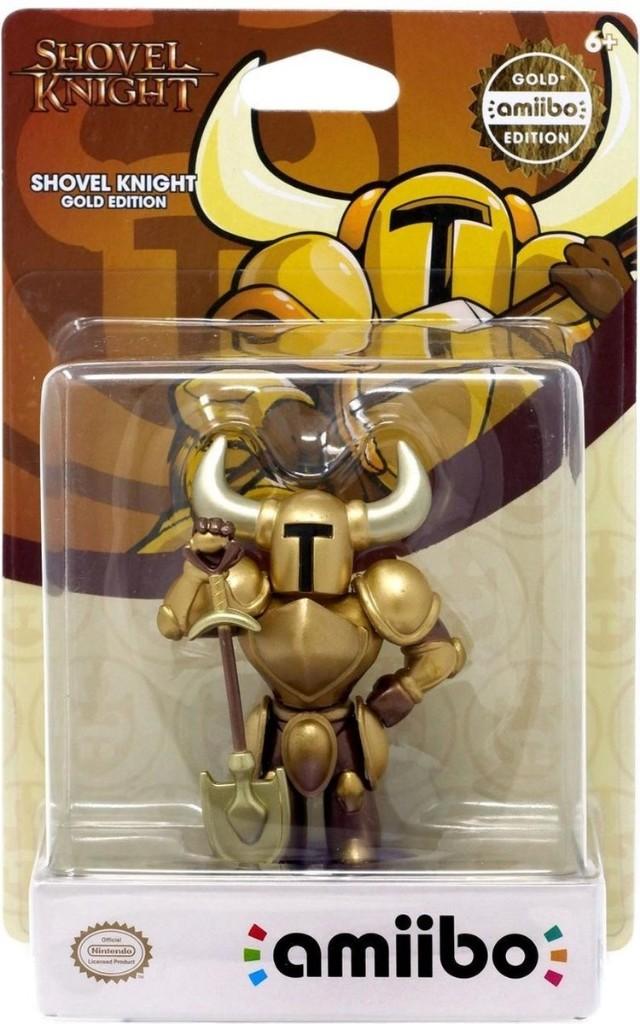 amiibo Shovel Knight: Gold Knight Edition Goud - Sealed!, Ophalen, Nieuw